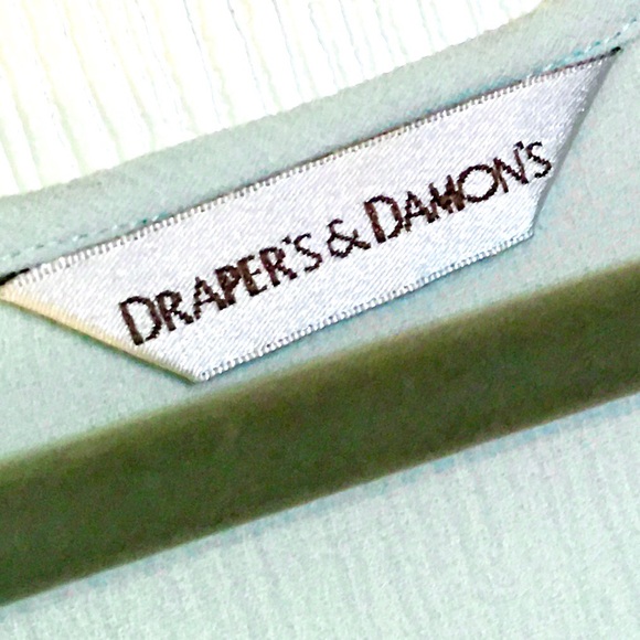 DRAPER’S & DAMON’S Mint Green Tank Top Camisole - Picture 3 of 3